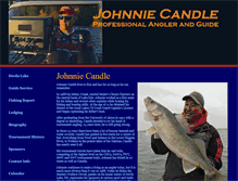 Tablet Screenshot of johnniecandle.com
